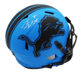 Sam Laporta Signed Detroit Lions Speed Full Size Rave NFL Helmet
