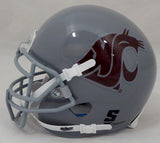 RYAN LEAF AUTOGRAPHED WASHINGTON STATE GRAY SCHUTT MINI HELMET BECKETT QR 193978