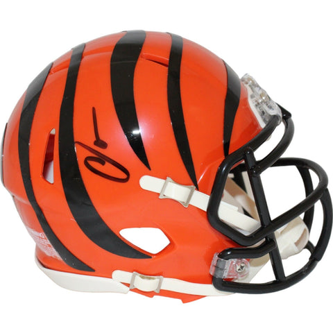 Chad Johnson Autographed/Signed Cincinnati Bengals Mini Helmet Beckett 44107