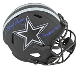Cowboys Tony Dorsett "America's Team" Signed Eclipse F/S Speed Rep Helmet BAS