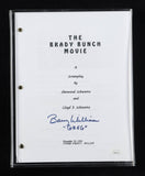 Barry Williams Signed "The Brady Bunch" Movie Script Inscribed "Greg" (JSA COA)
