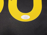 WARRIORS STEPHEN CURRY AUTOGRAPHED NIKE SWINGMAN ICON JERSEY 48 JSA 235684