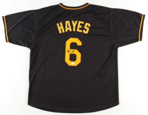Ke'Bryan Hayes Signed Pittsburgh Pirates Jersey (JSA COA) Charlie Hayes Son / 3B