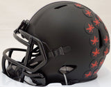 JUSTIN FIELDS AUTOGRAPHED OHIO STATE ECLIPSE SPEED MINI HELMET BECKETT 189796