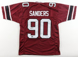 T J Sanders Signed South Carolina Gamecocks Jersey /T.S.E./ Buffalo Bills / Edge