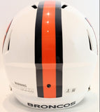 John Elway Autographed Snowcapped Replica Speed Helmet Beckett COA