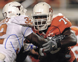 Russell Okung Autographed Signed 8x10 Photo Texas Longhorns MCS Holo #63329