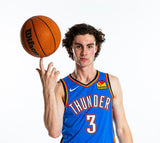 Josh Giddey Signed Oklahoma City Thunder Jersey (JSA) #6 Overall Pick 2021 Draft