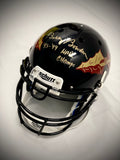 Bobby Bowden Signed FSU Seminoles Authentic Black Helmet W/Natl Champs Beckett