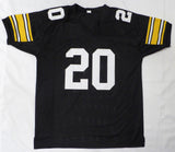 Steelers Rocky Bleier Autographed Signed Black Jersey "4X SB Champ" PSA #S76296