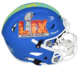 JALEN HURTS SIGNED PHILADELPHIA EAGLES SUPER BOWL SPEEDFLEX HELMET W/ SB LIX MVP