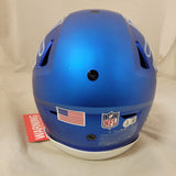 DAVID MONTGOMERY SIGNED DETROIT LIONS FS ALTERNATE SPEEDFLEX HELMET BECKETT