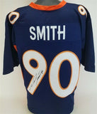 Neil Smith Signed Denver Broncos Jersey (JSA COA) 6xPro Bowl Defensive End