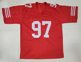 NICK BOSA AUTOGRAPHED SIGNED PRO STYLE XL CUSTOM JERSEY w/ BECKETT QR