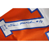 Simon Flethcer Autographed/Signed Orange Pro Style Jersey JSA 45416