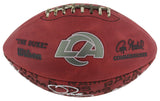 Rams RB Legends (3) Bettis, Dickerson & Faulk Signed Showcase Nfl Football BAS W