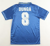 Dunga Signed Brazil National Team (Large) Jersey (JSA) 1994 World Cup Champion