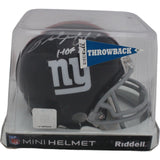 Frank Gifford Autographed/Signed New York Giants VSR4 Mini Helmet STE 47959