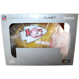 Patrick Mahomes Autographed Kansas City Chiefs Flash Helmet Pro Beckett 58560