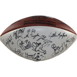 Bowlen Namath Elway Reeves +39 Signed Denver Broncos Football Beckett 55436