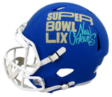 Brandon Graham Signed/Auto SB 59 Full Size Replica Helmet Eagles Beckett 193645