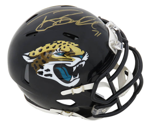 Tony Boselli Signed Jacksonville Jaguars Riddell Speed Mini Helmet - SS COA