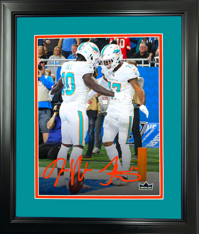 NFL Miami Dolphins Safety Reshad Jones 20 Signed Autographed 36x44 Framed  Teal Replica Jersey JSA - Sinbad Sports Store