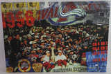 Colorado Avalanche 1996 Stanley Cup Champs Team Signed 38"x26" Canvas JSA LOA