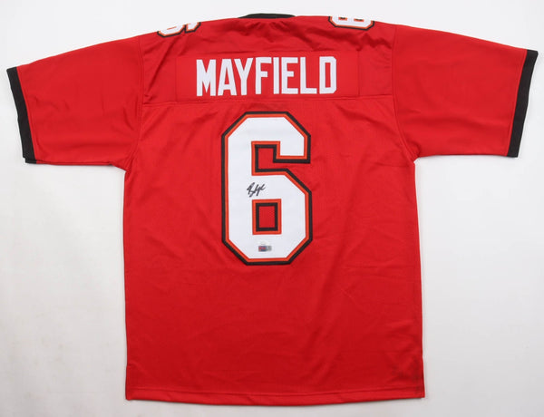 Baker Mayfield Signed Tampa Bay Buccaneers Jersey (JSA QR) 2023 Pro Bowl Q.B.