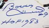 Bobby Hull Autographed 8x10 Photo w/ Inscription Framed Fanatics COA