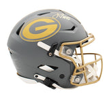 Jordan Love Signed Green Bay Packers Speed Flex Authentic Slate NFL Helmet