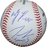 Sandlot Signed OML Baseball Patrick Renna +7 w/Character Name Beckett 50335