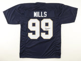 Rylie Mills Signed Notre Dame Fighting Irish Jersey (JSA) Seattle Seahawk D-Line