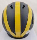 DONOVAN EDWARDS SIGNED MICHIGAN WOLVERINES SPEED MINI HELMET BECKETT QR COA