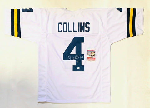 NICO COLLINS AUTOGRAPHED SIGNED COLLEGE STYLE JERSEY w/ JSA COA