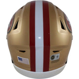 Brock Purdy Autographed San Francisco 49ers Mid-Size Midi Helmet Beckett W 56906