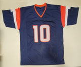 BO NIX AUTOGRAPHED SIGNED PRO STYLE CUSTOM XL JERSEY W/ MESH DESIGN BECKETT QR