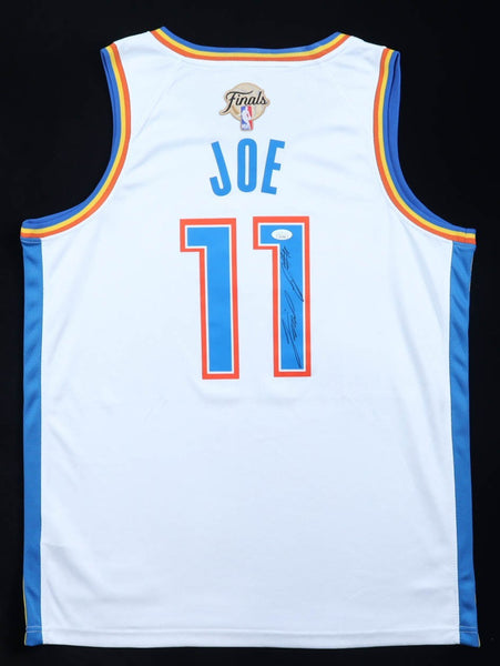 Isaiah Joe Signed Oklahoma City Thunder Jersey (JSA COA) 2020 NBA Draft Pick