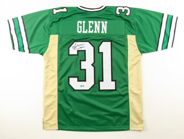 Aaron Glenn Signed New York Jets Alt. Jersey (Beckett) 3xPro Bowler & Head Coach