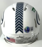 Packers JAYDEN REED Signed Riddell 2024 SALUTE Speed Mini Helmet AUTO - BAS