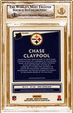 Chase Claypool Signed 2020 Donruss Optic #177 Rookie Card Beckett Slab 40760