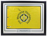 Hideki Matsuyama Signed Framed The Memorial Tournament Golf Flag BAS