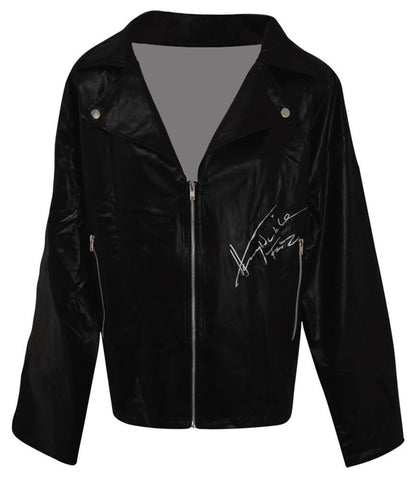 Henry Winkler Signed Black Greaser Biker Costume Jacket w/Fonz - (SCHWARTZ COA)