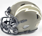 RON MIX AUTOGRAPHED CHARGERS SALUTE TO SERVICE MINI HELMET HOF BECKETT 230075