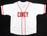 Matt McLain Signed Cincinnati Reds City Connect Custom White Jersey (Beckett)
