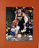 Jamal Murray Autographed 8x10 Denver Nuggets Photo w/ Basketball Mat JSA COA