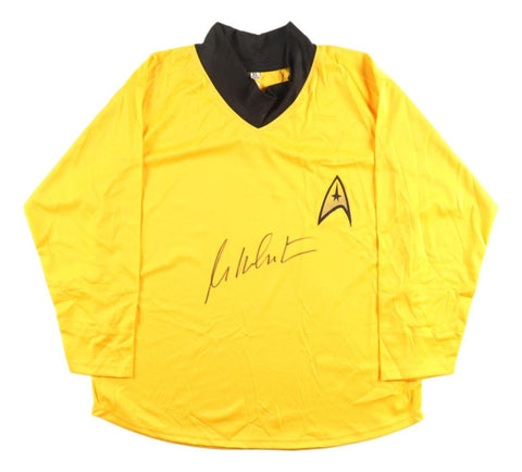 William Shatner Signed Star Trek Captain Kirk Costume Shirt JSA