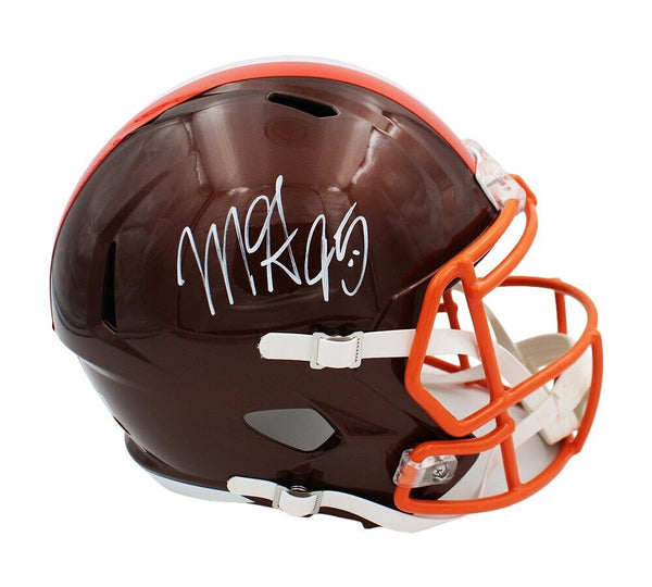 football garrett helmet Myles Signed Browns F/S Flat White Speed Authentic Helmet-Beckett W Holo Elevate your collection of New York Jets memorabilia by picking up this Garrett Wilson autographed Riddell Rave Speed Mini Helmet Myles Garrett Autographed Helmets, Signed