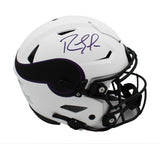 Randy Moss Signed Minnesota Vikings Speed Flex Authentic Lunar NFL Helmet