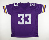 Dalvin Cook Signed Vikings Jersey (Schwartz) Minnesota RB / 2022 Uniform Number